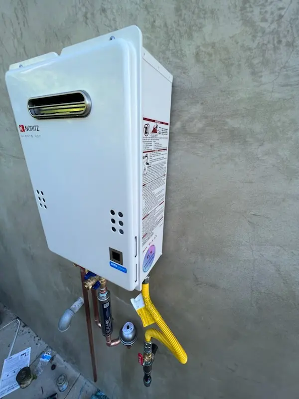 Tankless water heater installation for Newville homes