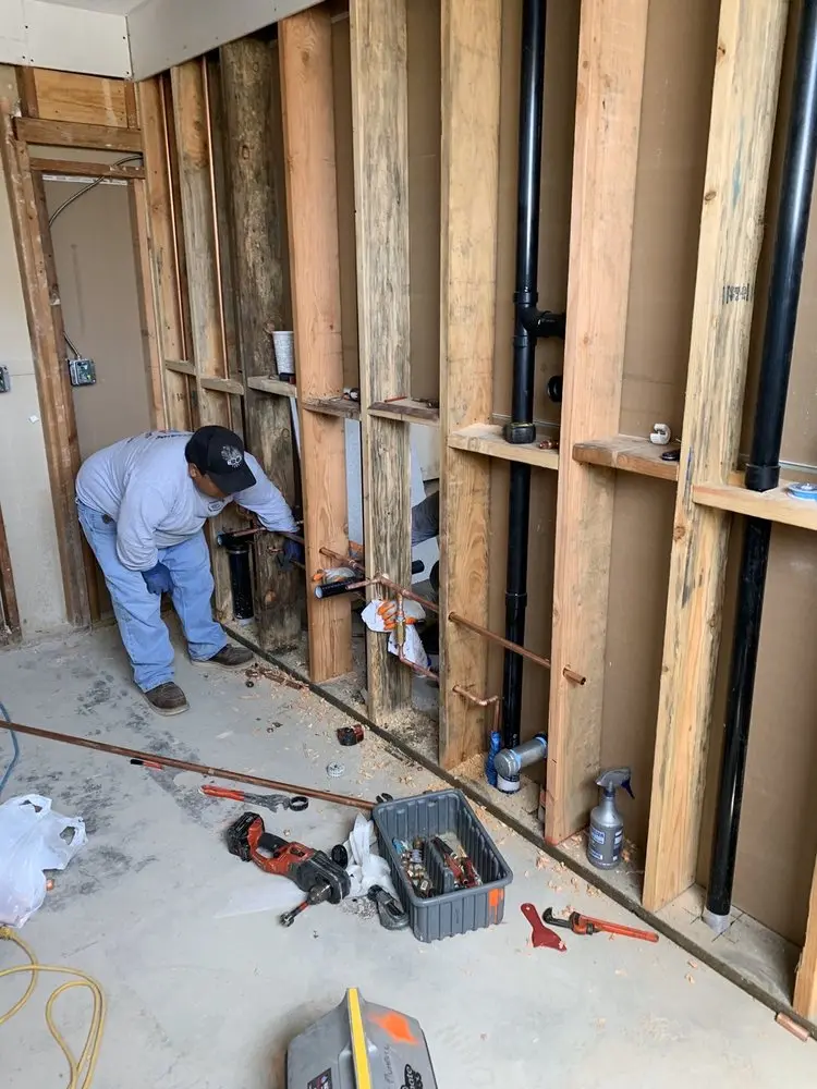Commercial rough-in plumbing for Gas Line Repair in Newville